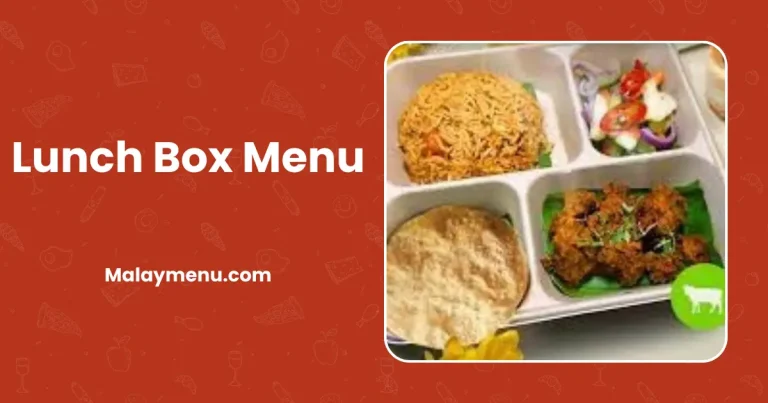 Lunch Box Menu Harga di Malaysia [2024 Kemas Kini]