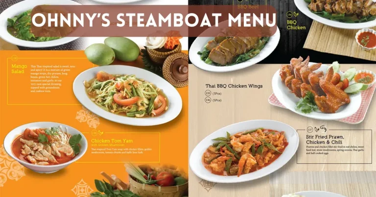 Johnny’s steamboat Menu Harga di Malaysia [2024 Kemas Kini]