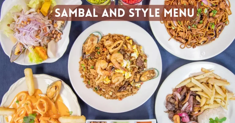 Sambal and Style Menu Prices in Malaysia [2024 Updated]