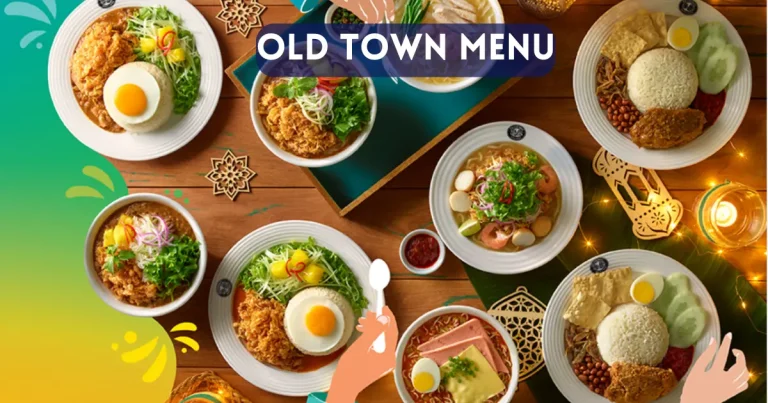 Old Town Menu Prices List in Malaysia [2024 Updated]